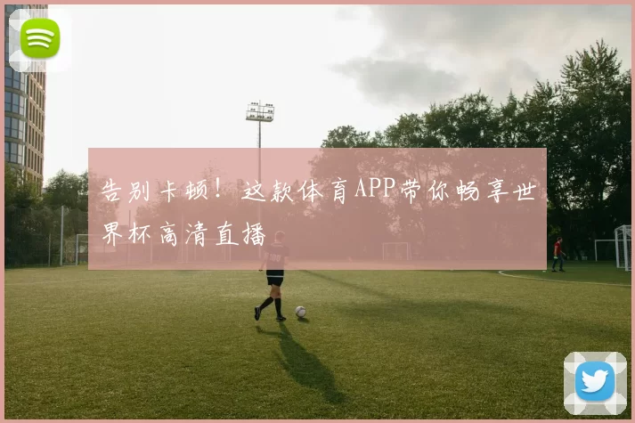 告别卡顿！这款体育APP带你畅享世界杯高清直播